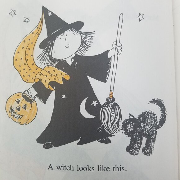 Trick or Treat Halloween by Sharon Peters (1980, PB, A First-Start Easy Reader) - Picture 10 of 15